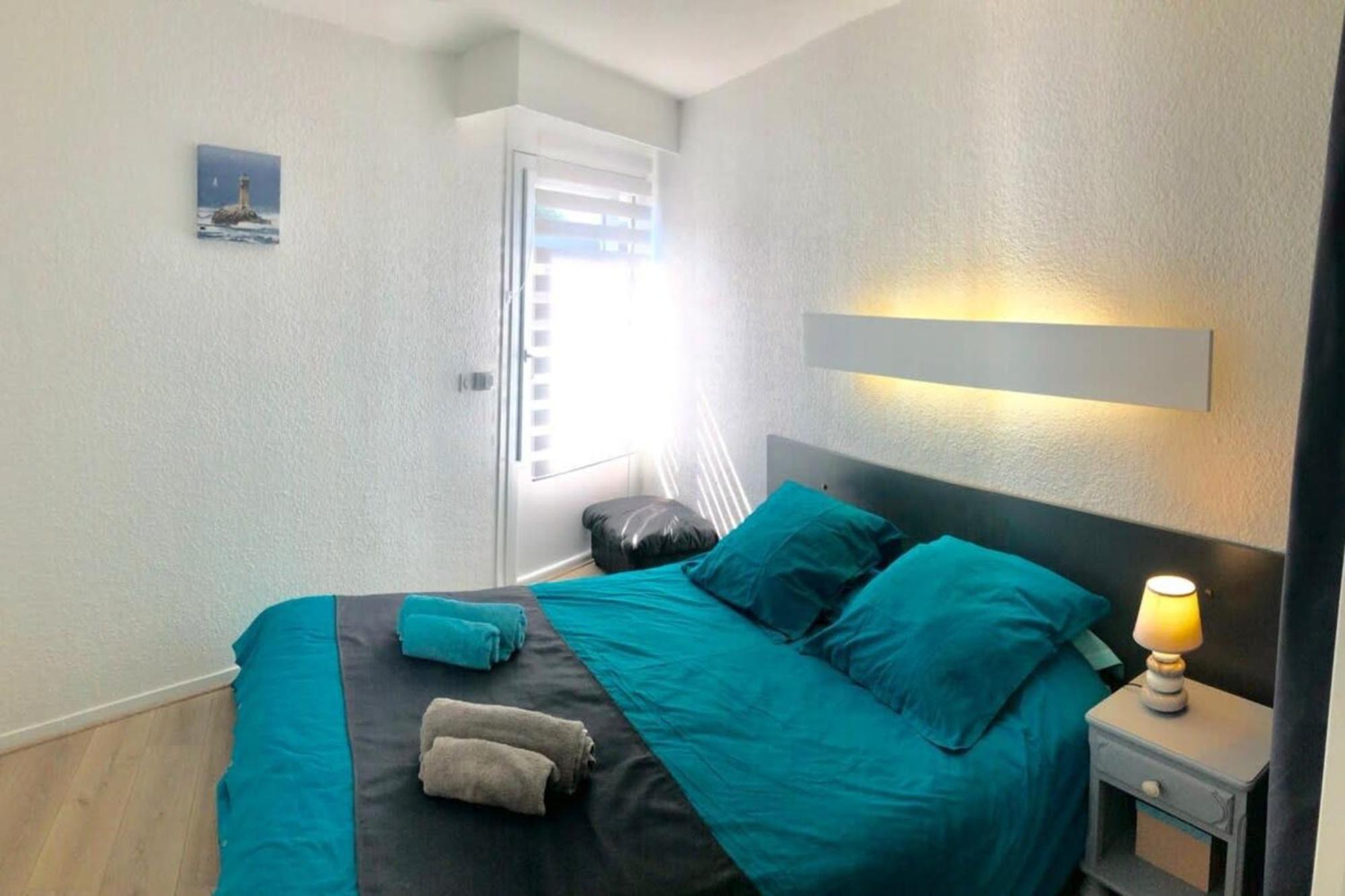 Jolie Maisonnette Cosy Bord De Mer Terrasse Guidel Exterior foto